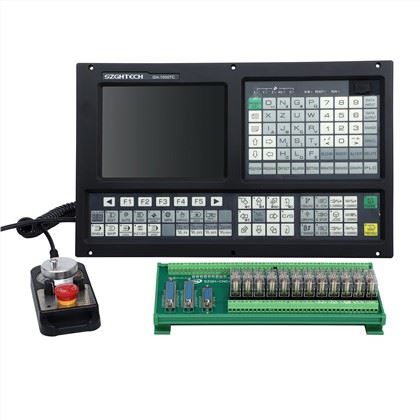 CNC Controller, including economic type, standard type, high-performance type and Modbus type( which can support EtherCAT/Powerlink). It can be 16 axes at max.