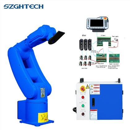 A robot with six degrees of freedom of flexibility, for loading and unloading, injection molding, die casting, assembly, painting and other scenarios can be arbitrarily operated and applied.