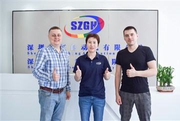 Warmly Welcome Our Cooperation Partner Mr. Анатолий To Visit SZGH.