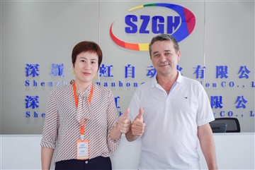 Welcome Our Cooperation Partner Mr. Ilshat To Visit SZGH